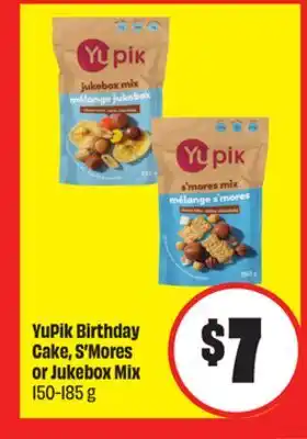 FreshCo YuPik Birthday Cake, S'Mores or Jukebox Mix 150-185 g offer