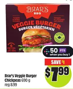 FreshCo Brar's Veggies Burger Chickpeas 690 g offer