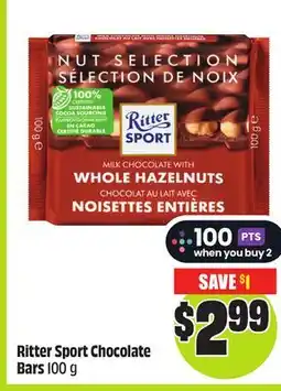FreshCo Ritter Sport Chocolate Bars 100 g offer