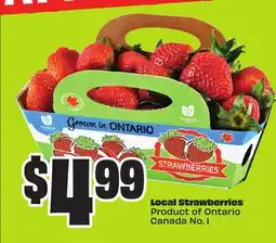 FreshCo Local Strawberries Product of Ontario Canada No.1 offer