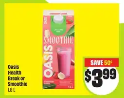 FreshCo Oasis Health Break or Smoothie 1.6 L offer