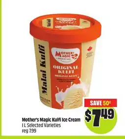 FreshCo Mother's Magic Kulfi Ice Cream I L Selected Varieties offer
