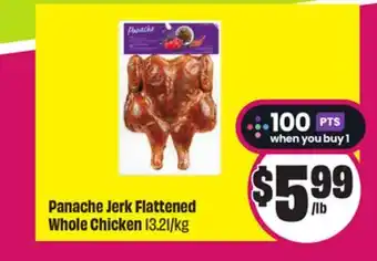 FreshCo Panache Jerk Flattened Whole Chicken 13.21/kg offer
