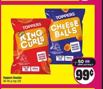 FreshCo Toppers Snack 30-45 g offer
