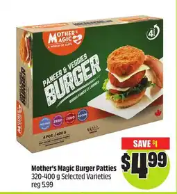 FreshCo Mother's Magic Burger Patties 320-400 g Selected Varieties offer