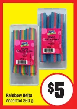 FreshCo Rainbow Belts Assorted 260 g offer
