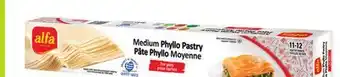 FreshCo Alfa Medium Phyllo Pasty 450 g offer