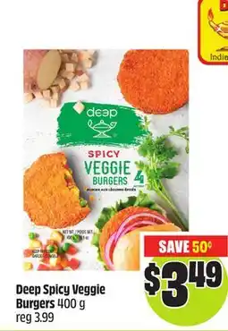 FreshCo Deep Spicy Veggie Burgers 400 g offer