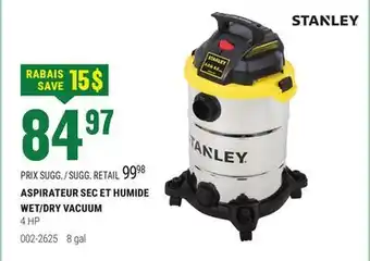 BMR ASPIRATEUR SEC ET HUMIDE offer