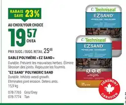 BMR SABLE POLYMÈRE  EZ SAND  offer