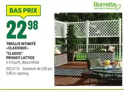 BMR BARRETTE TREILLIS INTIMITÉ  CLASSIQUE  offer