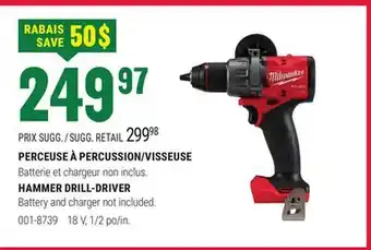 BMR PERCEUSE À PERCUSSION/VISSEUSE offer