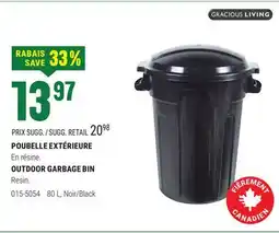 BMR POUBELLE EXTÉRIEURE offer