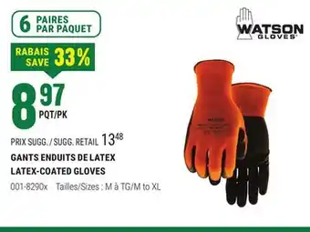 BMR GANTS ENDUITS DE LATEX offer