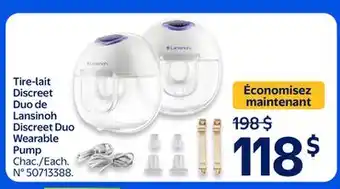 Walmart Discreet Duo Wearable Pump offer
