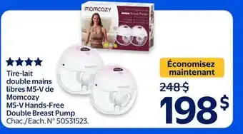 Walmart Momcozy M5-V Hands-Free Double Breast Pump offer