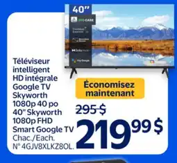 Walmart 1080p FHD Smart Google TV offer