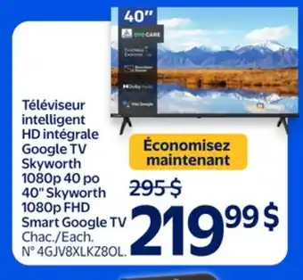 Walmart 1080p FHD Smart Google TV offer