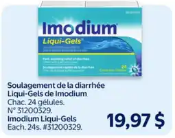 Walmart Imodium Liqui-Gels offer