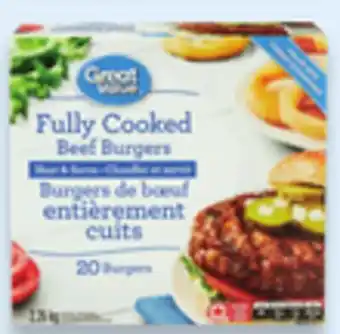 Walmart Great Value Beef Burger Value Pack offer