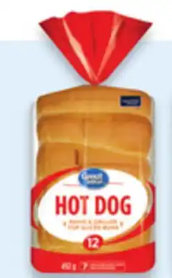 Walmart Great Value Hot Dog Buns offer