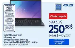 Walmart Vivobook Go 14 L410 14 FHD Laptop offer