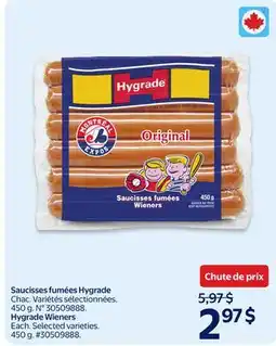 Walmart Hygrade Wieners offer