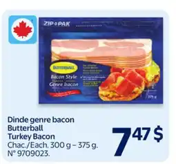 Walmart Butterball Turkey Bacon offer