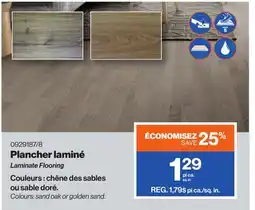Patrick Morin Laminate Flooring offer