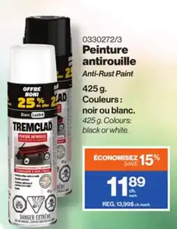 Patrick Morin Anti-Rust Paint offer