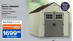 Patrick Morin TREMONT Shed offer