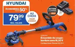 Patrick Morin Cordless Grass Trimmer Kit offer