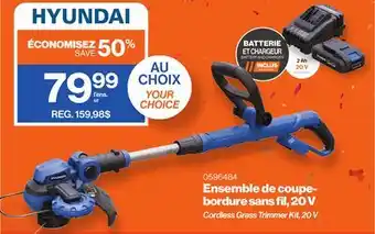 Patrick Morin Cordless Grass Trimmer Kit offer