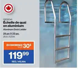 Patrick Morin Aluminum Dock Ladder offer