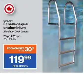Patrick Morin Aluminum Dock Ladder offer