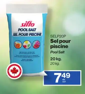 Patrick Morin Pool Salt offer