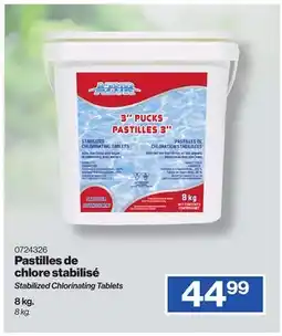 Patrick Morin Stabilized Chlorinating Tablets offer