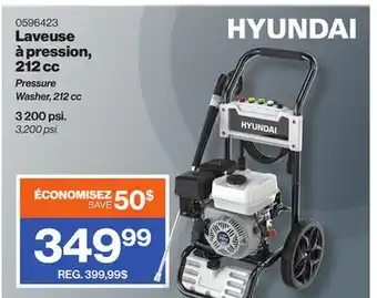 Patrick Morin Hyundai Pressure Washer, 212 cc offer