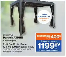 Patrick Morin ATHEN Pergola offer