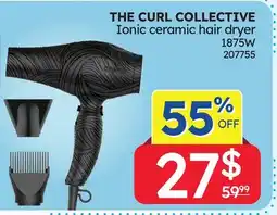 Rossy THE CURL COLLECTIVE Ionic ceramic hair dryer offer