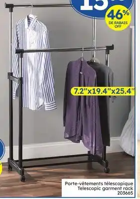 Rossy Telescopic garment rack offer