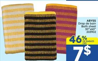 Rossy ABYSS Bath sheet offer