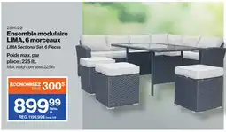 Patrick Morin LIMA Sectional Set, 6 Pieces offer