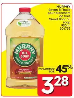 Rossy MURPHY Wood floor oil soap offer