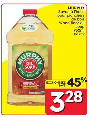 Rossy MURPHY Wood floor oil soap offer
