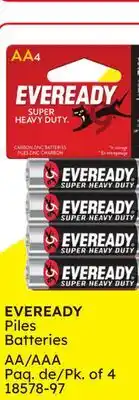 Rossy EVEREADY Piles Batteries offer