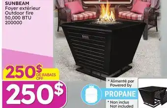 Rossy SUNBEAM Outdoor fire offer