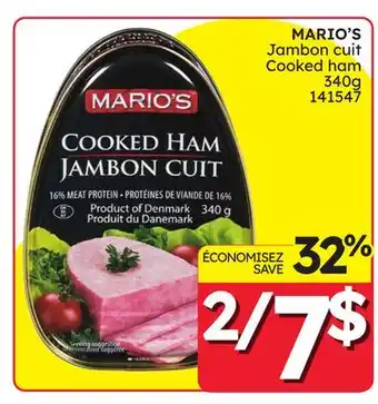 Rossy MARIO'S Cooked ham offer