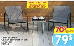 Rossy Garden conversation set offer