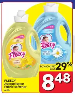 Rossy FLEECY Fabric softener offer